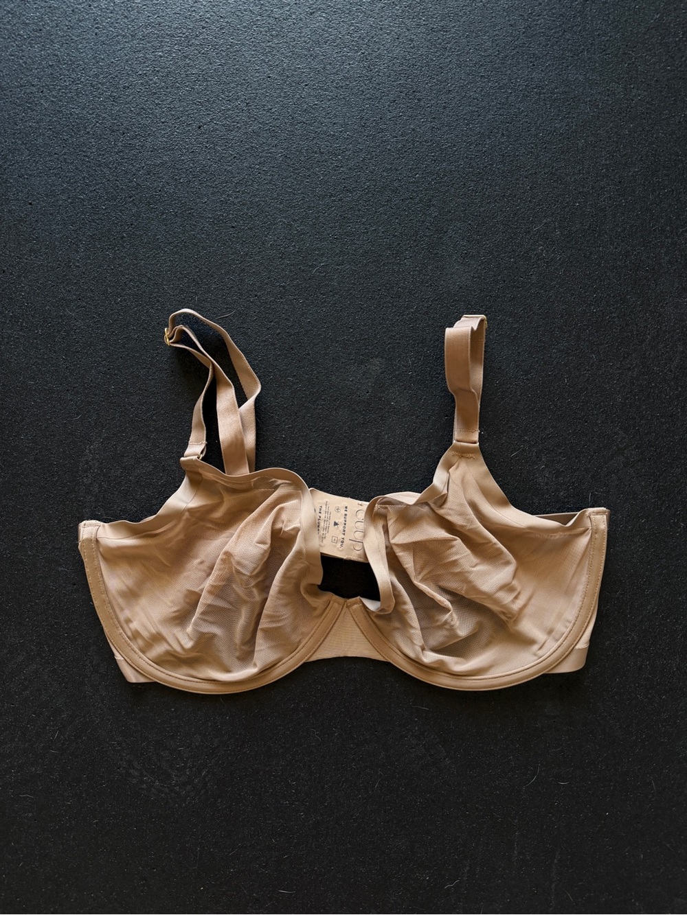 CUUP Nude Underwire Bra in Beige